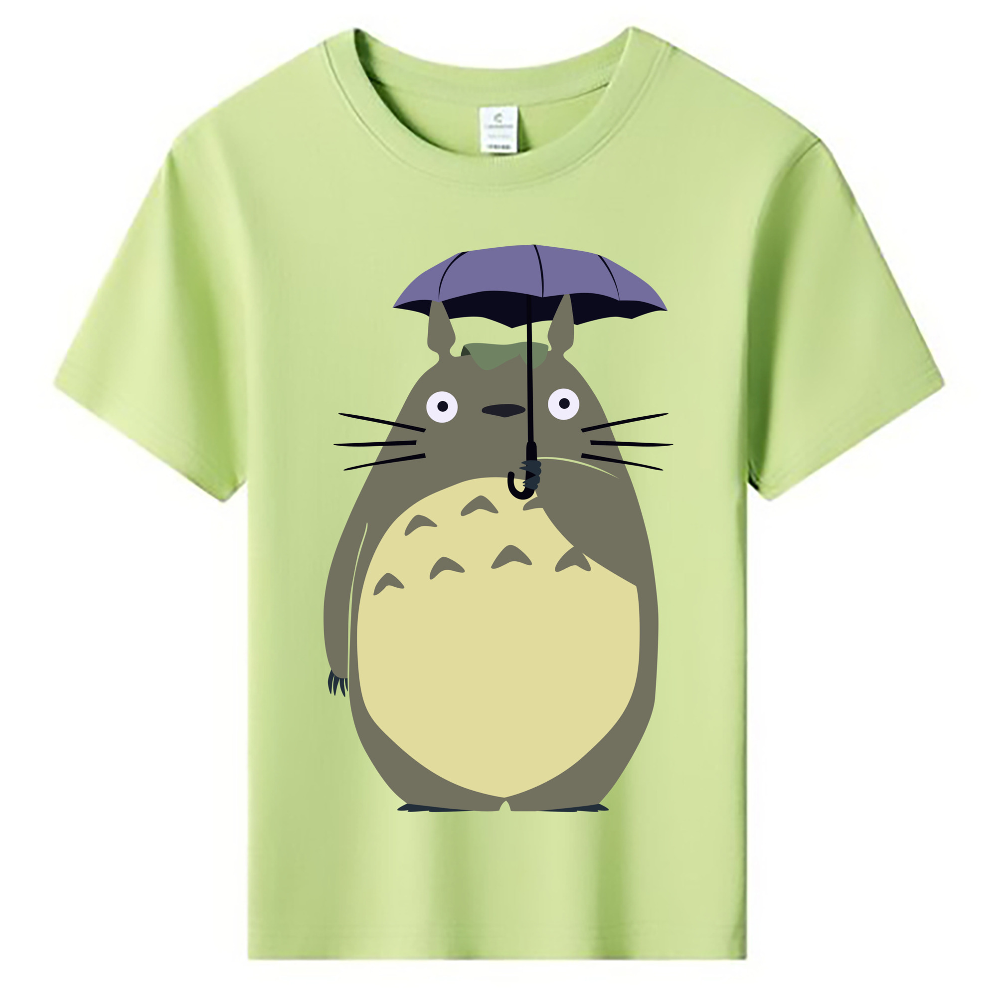 （画像用） となりのトトロ 草壁メイ 草壁サツキ My Neighbor Totoro Satsuki Kusakabe Mei Kusakabe 綿100％キッズTシャツ（フロントプリント）